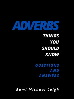 cover image of Adverbs